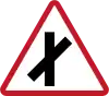 Skewed intersection (left)