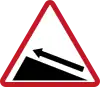 Steep climb (right)