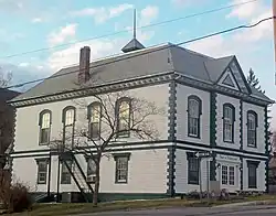 Philipstown town hall reflects the town's Dutch roots