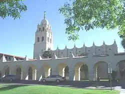 The Brophy College Chapel was built in 1928 and is located at 4701 N. Central Ave.. The Chapel was donated by Mrs. William Henry Brophy in memory of her husband. The Spanish Colonial chapel was built by the students of Brophy College.  It was listed in the National Register of Historic Places on August 10, 1993, reference #93000747.