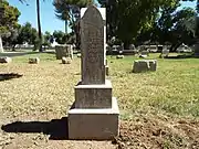 Grave-site of John Britt Montgomery (1839–1916).