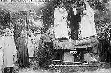 Assembly of druids of the Gorsedd, 1906