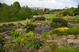 Botanical garden of Montet