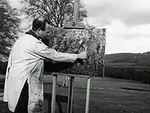 Photo of Bernat Klein painting