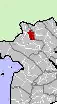 Location in An Giang province