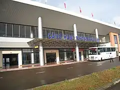 Old terminal at the airport