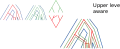 Two levels can be reconciled with the constraint of an upper one, for instance host and symbiont with geography.