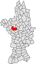 Location in Olt County