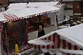 Piccadilly Market in the snow