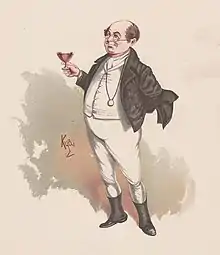 Mr Pickwick from The Pickwick Papers