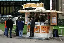 A small crêperie in Switzerland (Basel)