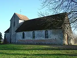 The church in Pierre-Morains