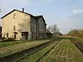 Abandoned train station in Pietrowice Wielkie