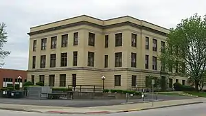 Pike County Courthouse in Petersburg