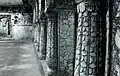 Pillar inside Rani Palace, Kalinjar Fort