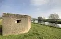 Pillbox on the west bank of the River Tame