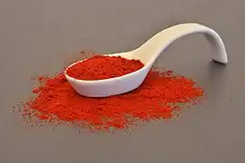 Smoked paprika, called pimentón in Spanish