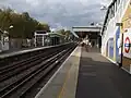 Southbound platform looking west