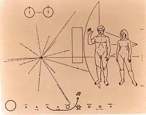 Pioneer plaque