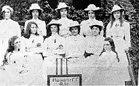 Image 2Pioneers Cricket Club, South Africa, 1902 (from History of women's cricket)