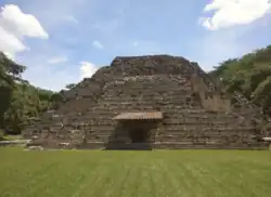 Pyramid at El puente Archeological site.