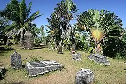 Image 54The cemetery of past pirates at Île Ste-Marie (St. Mary's Island) (from Piracy)