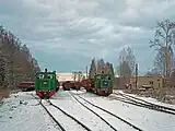 Locomotives TU4-2129 and TU4-2170