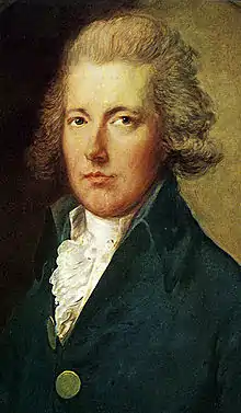 Portrait of William Pitt, attributed to Thomas Gainsborough