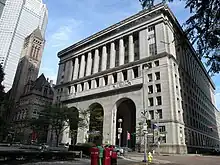 Pittsburgh City-County Building, built in 1915 to 1917, at Grant Street and Forbes Avenue.