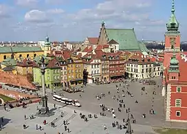 The Castle Square, located in Old Town, in 2011.