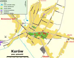 Location of Kurów