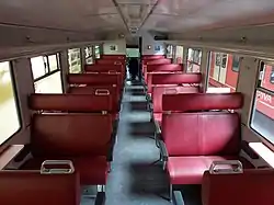 Interior of a refurbished DE-2