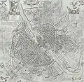 Quesnel's 1609 map of Paris, engraved by Pierre Vallet, le jeune