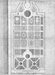 Le Nôtre's Tuileries Garden plan, engraving by Israël Silvestre, 1671