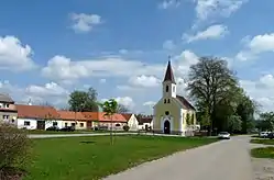 Centre with the Chapel of the Holy Trinity