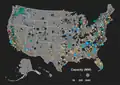 Electric plants by capacity