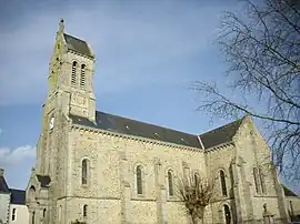 The church in Plaudren