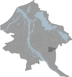 Location in Riga