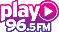 WRXD old logo when it was branded as Top 40/Spanish AC station "Play 96".