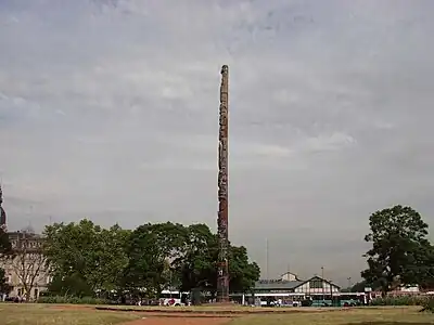 Hok hok totem, Plaza Canadá, Buenos Aires, Argentina