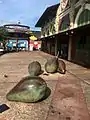 "La Fruta Favorita" avocado sculpture by Annex Burgos