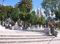 Main plaza of Villa Hidalgo