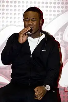 Pleasure P at WGCI Coca Cola Lounge, Chicago, Illinois