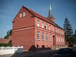 Holy Cross Church and clergy house