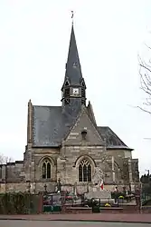 The church in Plessis-de-Roye