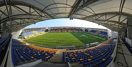 Ilie Oană Stadium view from the Main Stand