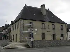 The town hall in Plouégat-Guérand