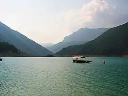 Piva lake near Plužine