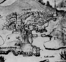 Image 18Charter map of Sutton harbour and Plymouth in 1540 (from Plymouth)