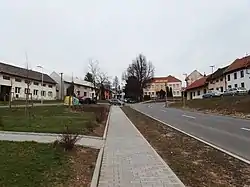 Centre of Počenice